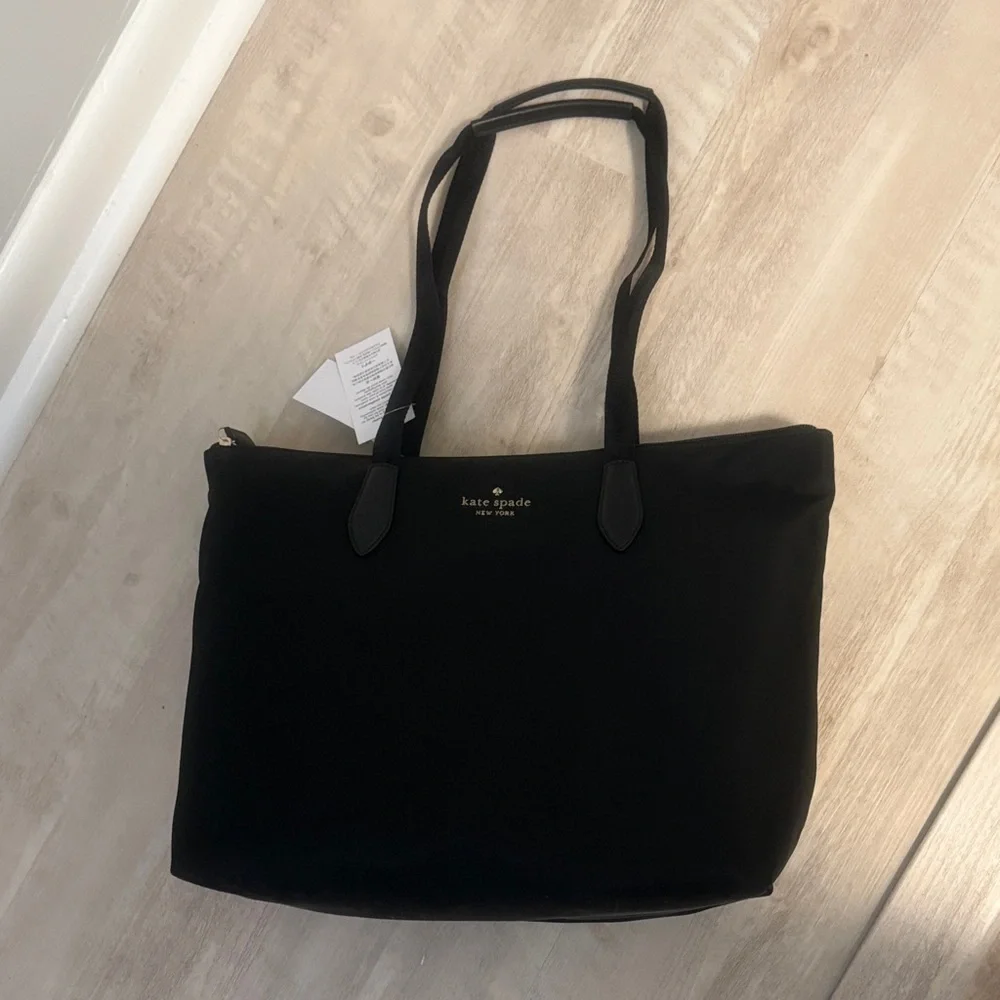 Kate Spade Classic Black Tote Bag